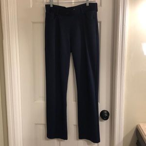 Navy Blue Beta Brand Yoga Pants for work!
